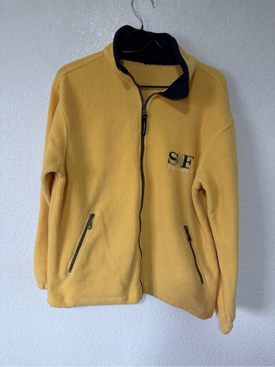 No Label Jackets & Blazers - SF Yellow Fleece Full-Zip Jacket for Women